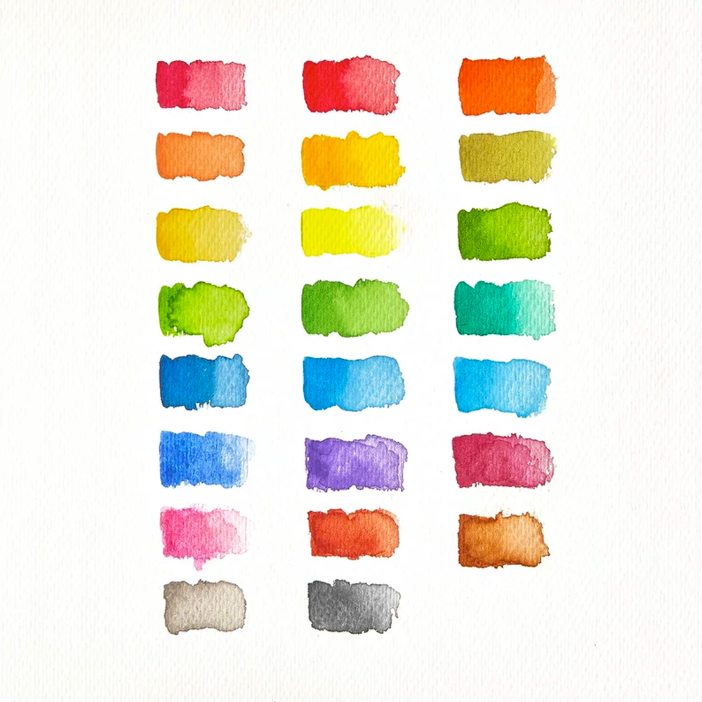 Chroma Blends Travel Watercolor Palette - Little Wish Toys